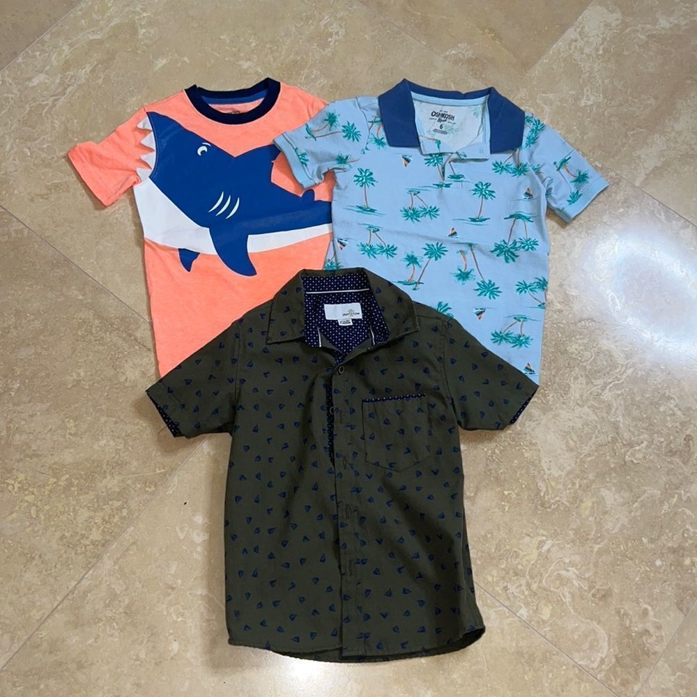 💙3 boy tops💙